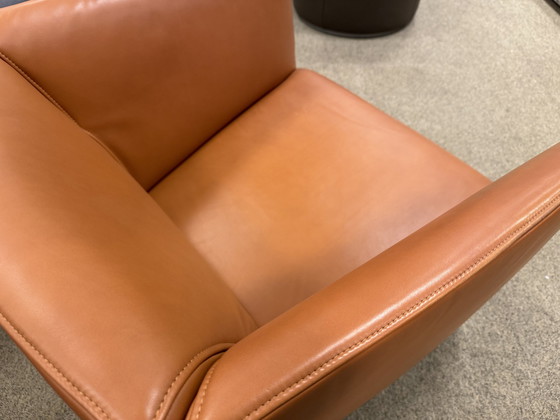 Image 1 of Rolf Benz 392 Fauteuil bruin leer