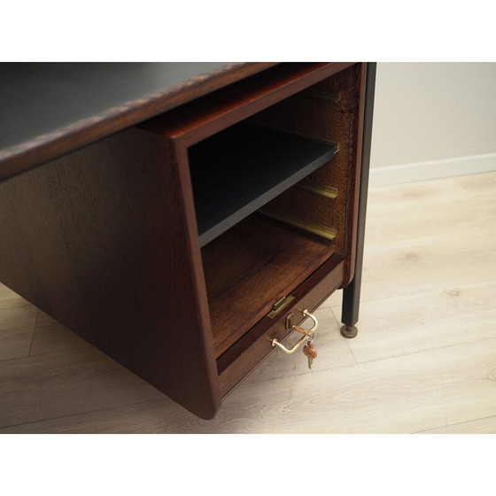 Image 1 of Vintage eikenhouten bureau, Denemarken 1970