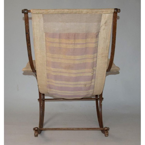 Image 1 of Vintage schommelstoel van Peter Cooper voor R.W. Winfield Co, Engeland