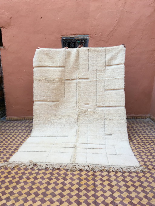 Beni Ouarain Marokkaans Berber Tapijt 296 X 203 Cm