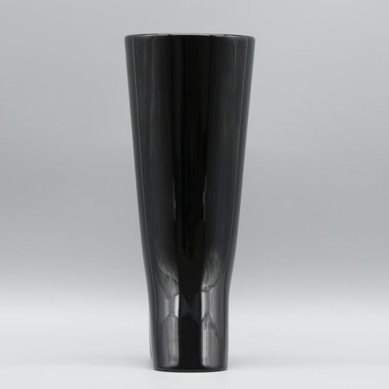 Image 1 of Rosenthal Studio Linie Glossy Porcelaine Noire Spirit Vaas Trio By Platt & Young