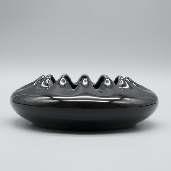 Image 1 of Rosenthal Studio Linie Glossy Porcelaine Noire Spirit Vaas Trio By Platt & Young