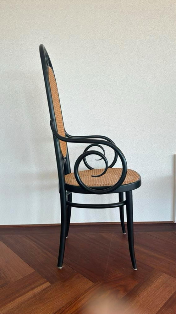 Image 1 of 2x Thonet Stoelen 207Rf Lange Jan Met Leuning