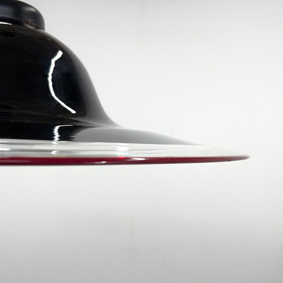 Image 1 of Italiaanse vintage Murano glazen hanglamp, 1970