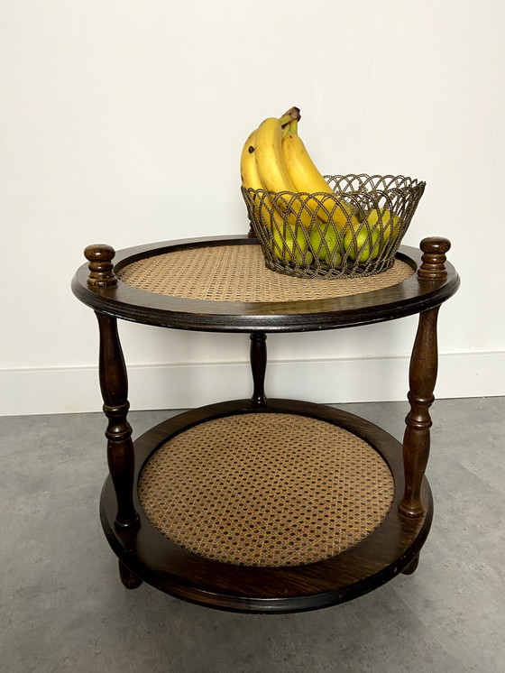 Image 1 of Vintage bijzettafel