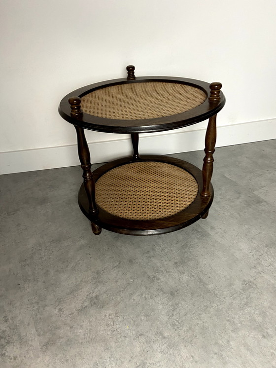 Image 1 of Vintage bijzettafel