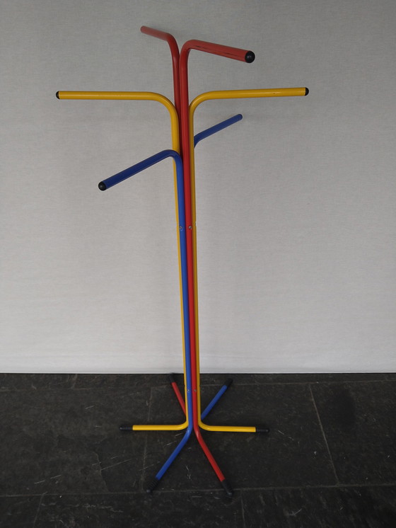 Image 1 of ikea vintage kinderstoel en kapstok 