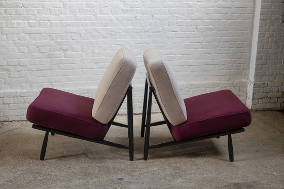 Image 1 of 2X Alf Svensson Domus Loungestoel Door Dux, 1950S