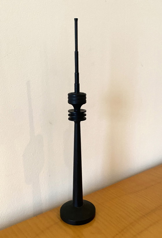 Image 1 of München Olympia Radio/Tv Toren Metaal Miniatuur