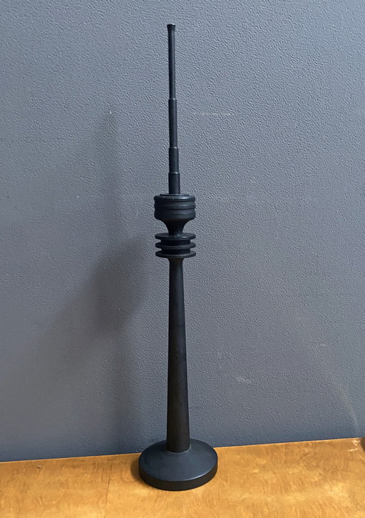 München Olympia Radio/Tv Toren Metaal Miniatuur