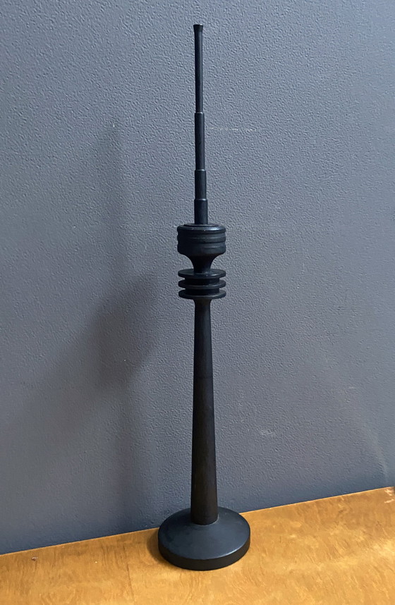 Image 1 of München Olympia Radio/Tv Toren Metaal Miniatuur