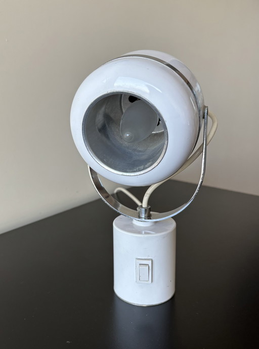 Vintage Space Age Eyeball Lamp