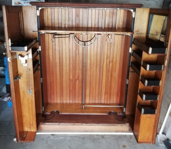 Image 1 of Art Deco Compactum Ltd London Herenkledingskast