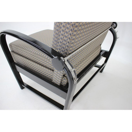 Image 1 of Vintage verstelbare fauteuil van Kropacek Kozelka, Tsjecho-Slowakije 1940