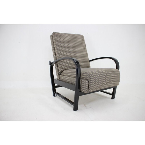 Image 1 of Vintage verstelbare fauteuil van Kropacek Kozelka, Tsjecho-Slowakije 1940