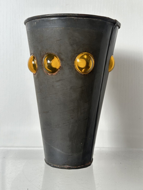 Image 1 of Brutalist Mid Century Vaas Vintage