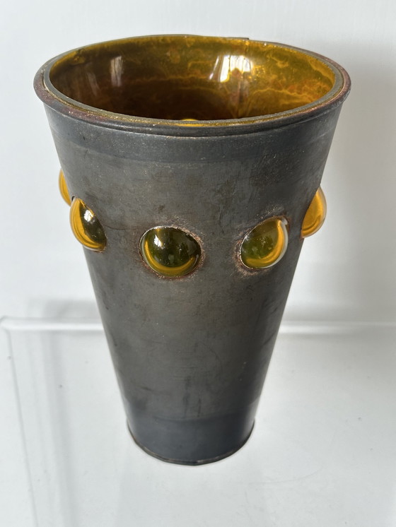 Image 1 of Brutalist Mid Century Vaas Vintage