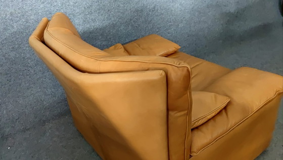 Image 1 of Sesssel Mid Century 60s Deens Design Vintage Retro 60S Loungestoel Fauteuil Leer