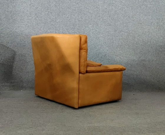 Image 1 of Sesssel Mid Century 60s Deens Design Vintage Retro 60S Loungestoel Fauteuil Leer