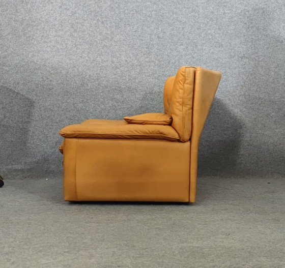 Image 1 of Sesssel Mid Century 60s Deens Design Vintage Retro 60S Loungestoel Fauteuil Leer