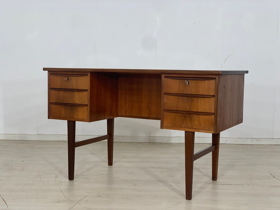 Image 1 of Deens teak bureau bureau vintage