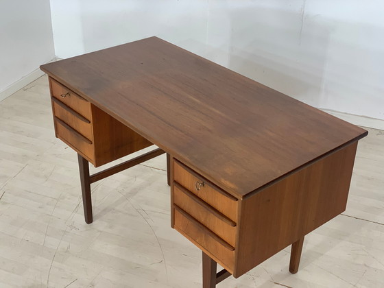 Image 1 of Deens teak bureau bureau vintage