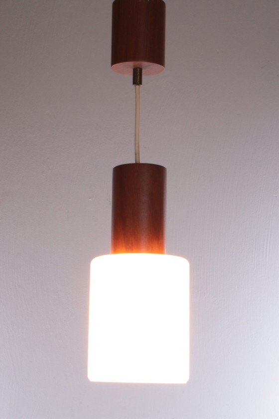 Image 1 of Louis Kalff Vintage Hanglamp,1960s