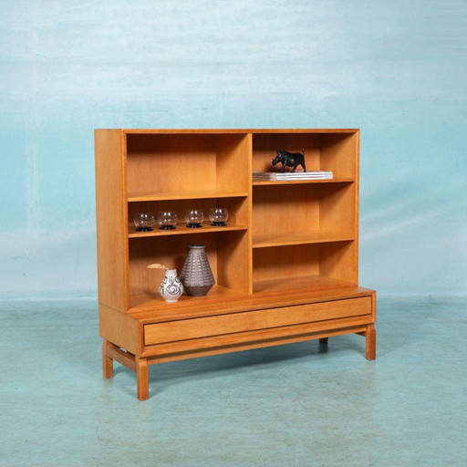 Zeldzaam vintage IKEA boekenkast, Grabinski blond bookcase