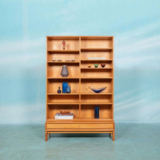 Image 1 of Zeldzaam vintage IKEA boekenkast, Grabinski blond bookcase