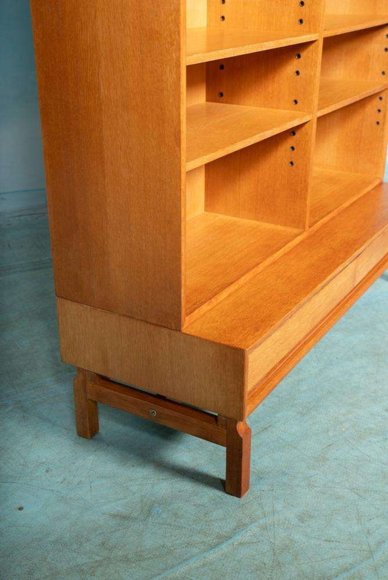 Image 1 of Zeldzaam vintage IKEA boekenkast, Grabinski blond bookcase