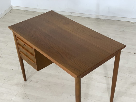 Image 1 of 60s teak bureau bureau office tafel vintage bureau