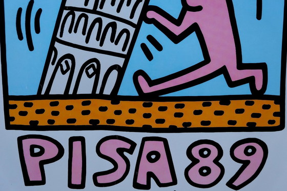 Image 1 of Keith Haring "Pisa" | Poster