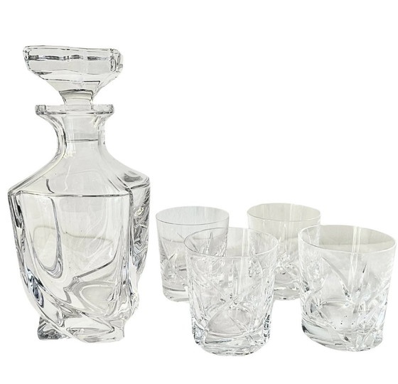 Image 1 of Vintage 5-delige Cristal Whisky set Cristal De Sevres