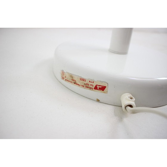 Image 1 of Vintage vloerlamp van metaal en glas, Hongarije 1960