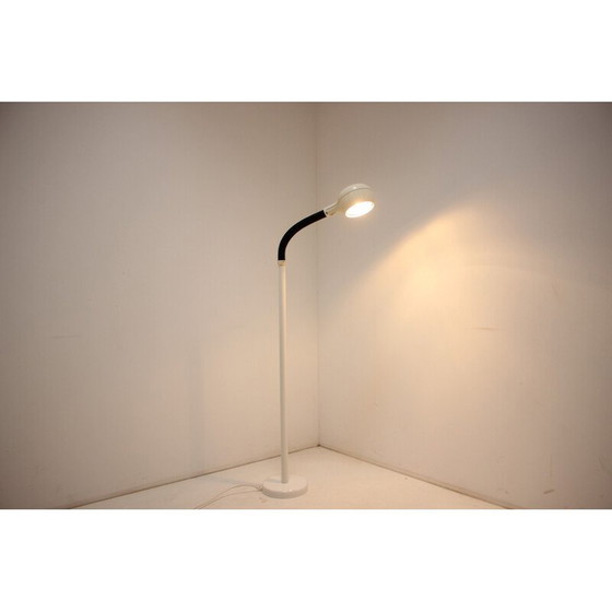 Image 1 of Vintage vloerlamp van metaal en glas, Hongarije 1960