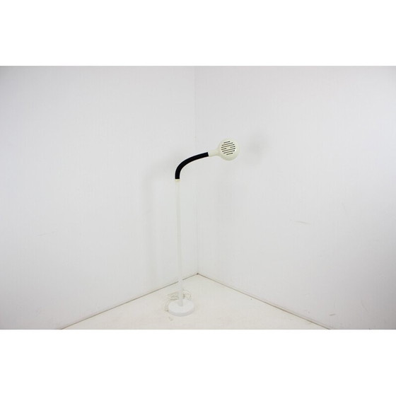 Image 1 of Vintage vloerlamp van metaal en glas, Hongarije 1960