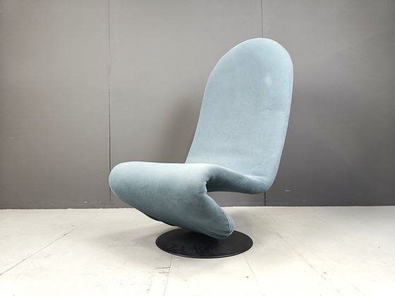 Image 1 of 1-2-3 Stoel met hoge rug voor Fritz Hansen Door Verner Panton Voor Fritz Hansen, 1970S