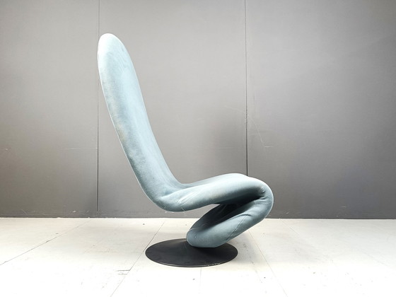 Image 1 of 1-2-3 Stoel met hoge rug voor Fritz Hansen Door Verner Panton Voor Fritz Hansen, 1970S