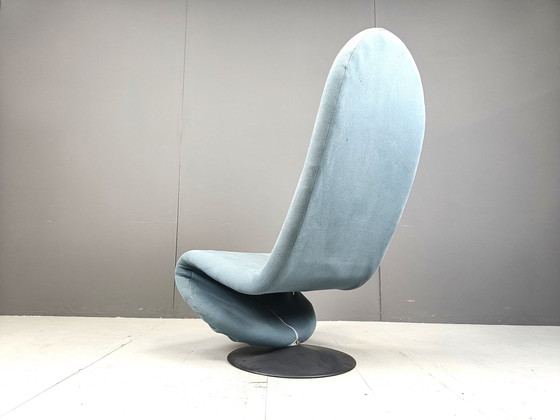 Image 1 of 1-2-3 Stoel met hoge rug voor Fritz Hansen Door Verner Panton Voor Fritz Hansen, 1970S