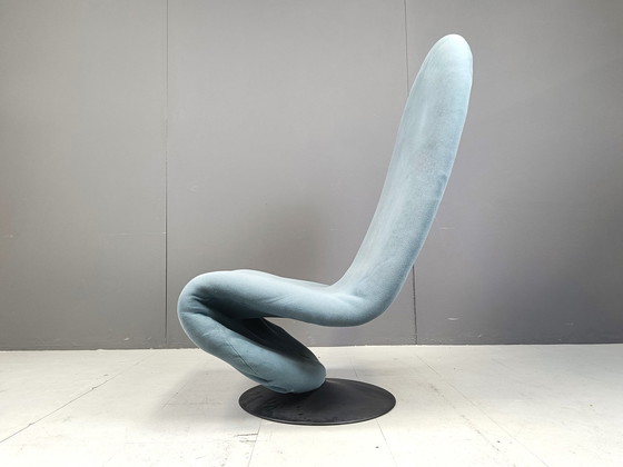 Image 1 of 1-2-3 Stoel met hoge rug voor Fritz Hansen Door Verner Panton Voor Fritz Hansen, 1970S