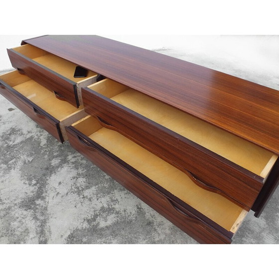 Image 1 of Vintage houten dressoir van Frattini Gianfranco voor La Permanente Mobili Cantù, Italië
