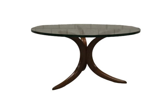 Image 1 of Vintage ronde salontafel