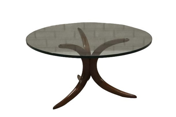 Image 1 of Vintage ronde salontafel