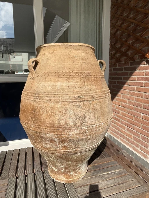 Vintage Terracotta Pithari Kruik