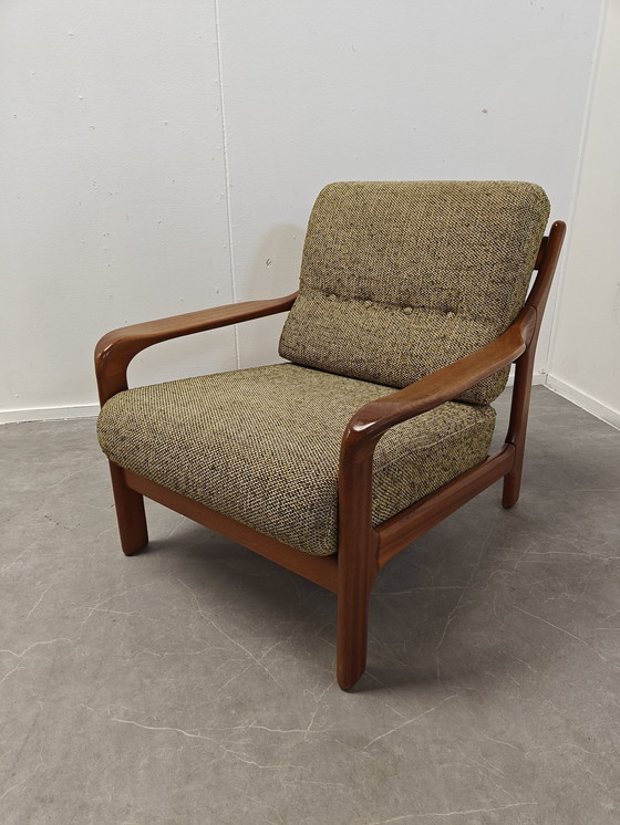 Image 1 of 2x Denemarken Loungestoelen