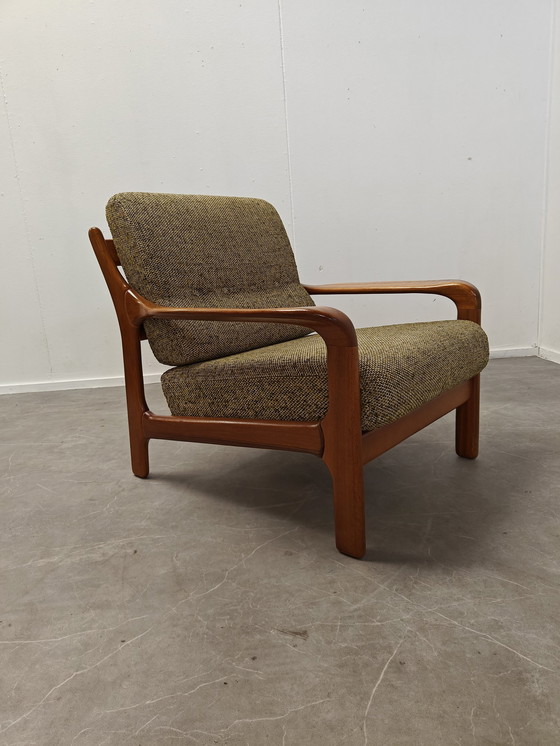 Image 1 of 2x Denemarken Loungestoelen