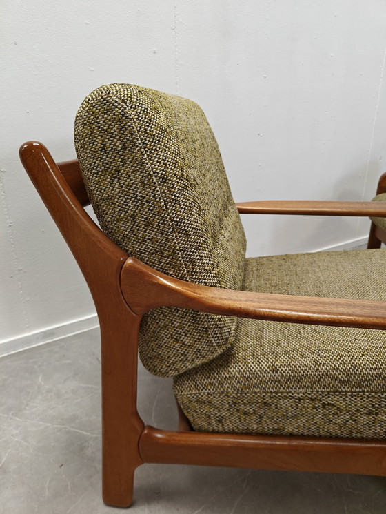 Image 1 of 2x Denemarken Loungestoelen