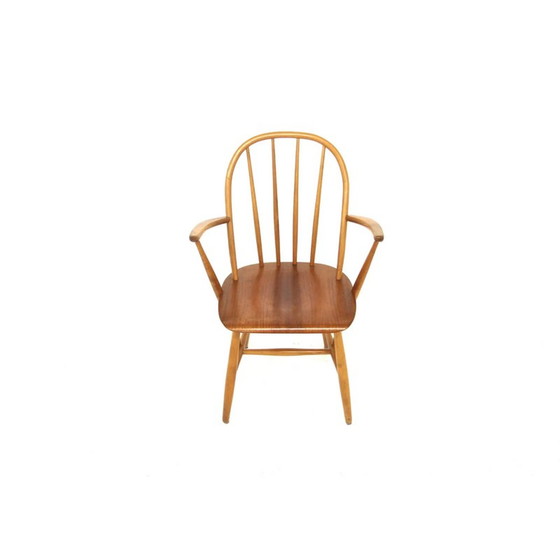 Image 1 of Vintage "Pinnstol" fauteuil in teak en beuken, Zweden 1960