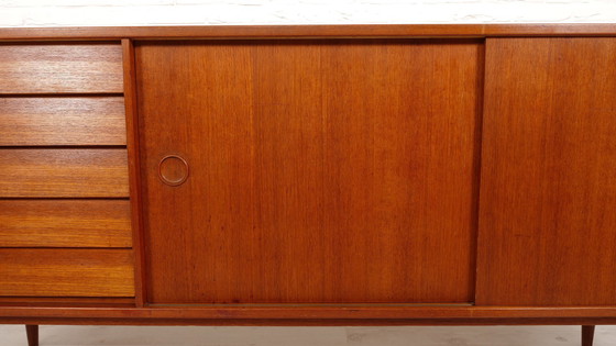 Image 1 of Vintage Dressoir | Schuifdeuren | Teak | 200 Cm