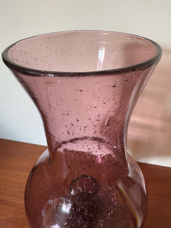 Image 1 of Grote 60's Bubble Glazen Kaarsenhouder